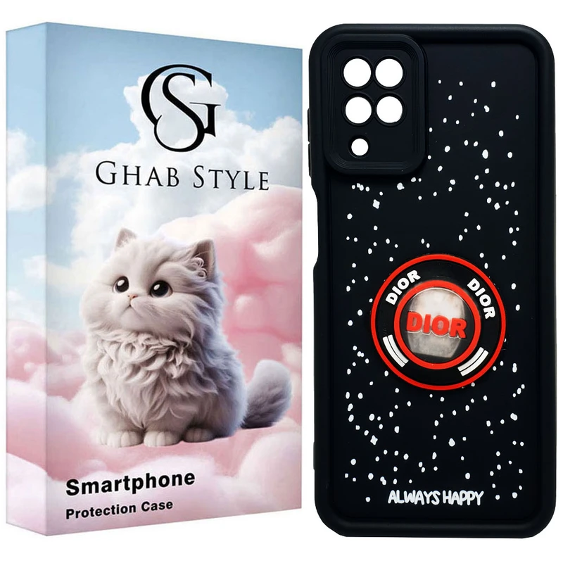 کاور قاب استایل مدل سیلیکونی طرح چراغدار مناسب برای گوشی موبایل سامسونگ  Galaxy A12 / A12 5G / M12 / F12