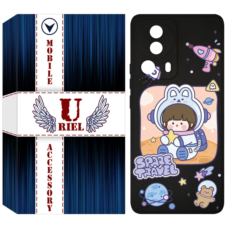 کاور یوریل مدل KSH کد 9 طرح دختر فضانورد مناسب برای گوشی موبایل شیائومی 13 Lite