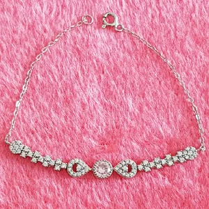 دستبند نقره زنانه مدل PG66