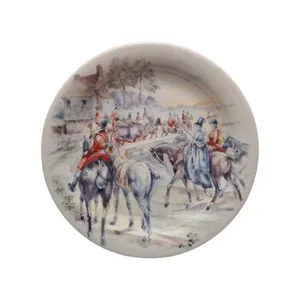 بشقاب دیوارکوب چینی مدل کوچینگ