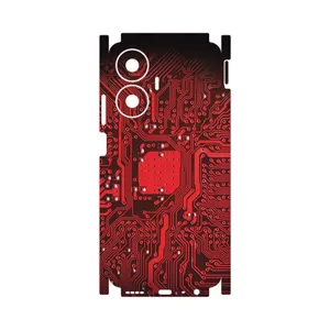 MAHOOT Red_Printed_Circuit_Board-FullSkin Cover Sticker for Realme C55