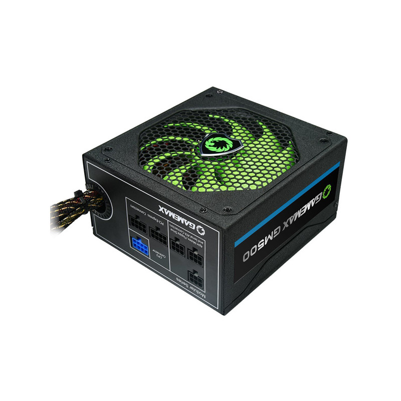 منبع تغذیه کامپیوتر گیم مکس مدل GM-500-Bronze