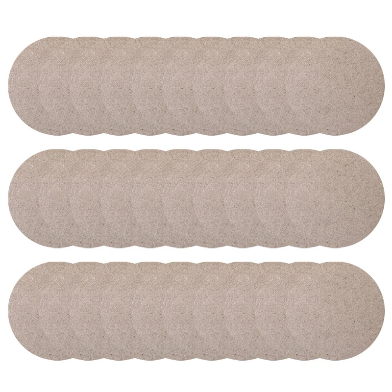 اسلایس چوبی مدل ام دی اف خام cirrrclr9cm مجموعه 30 عددی