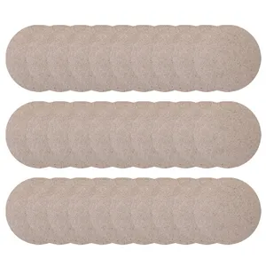 اسلایس چوبی مدل زیر لیوانی circlllee.9cm مجموعه 30 عددی