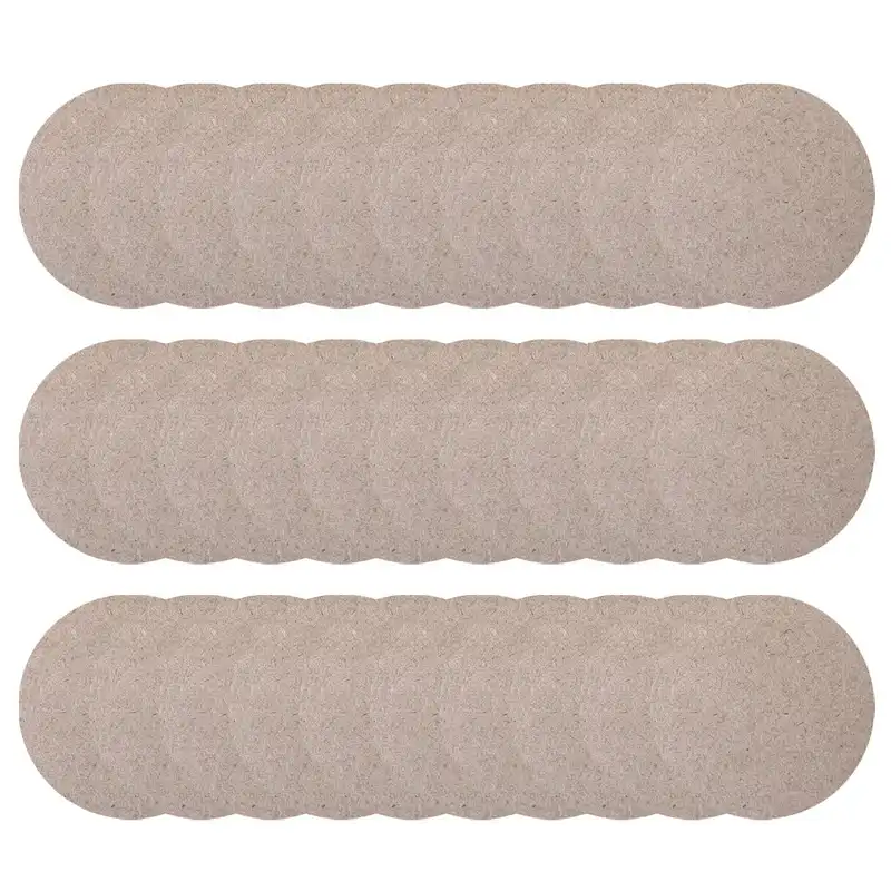 اسلایس چوبی مدل زیر لیوانی circlllee.9cm مجموعه 30 عددی