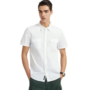 پیراهن آستین کوتاه مردانه ال سی وایکیکی مدل SLIM-BUXE-WE