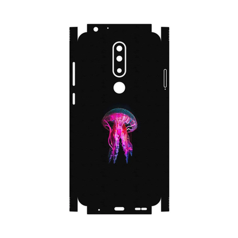 برچسب پوششی ماهوت مدل jellyfish-FullSkin مناسب برای گوشی موبایل نوکیا 5.1 Plus
