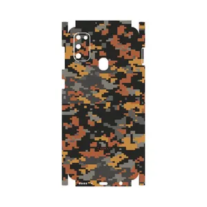 MAHOOT  Army-Autumn-pixel-FullSkin Cover Sticker for Samsung Galaxy M21