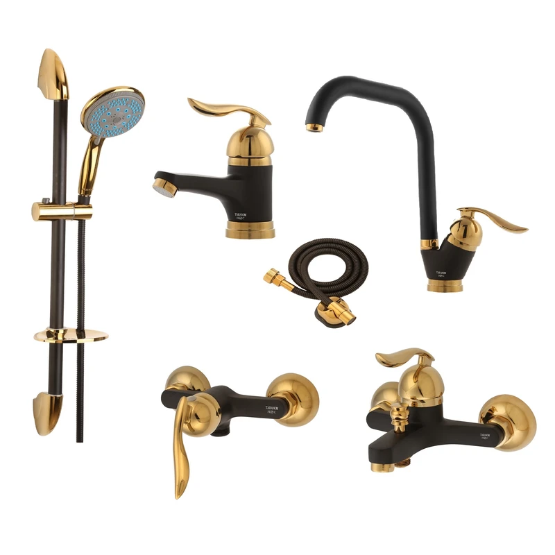 ست شیرآلات ترنم مدل تپس MT2 مجموعه 6 عددی