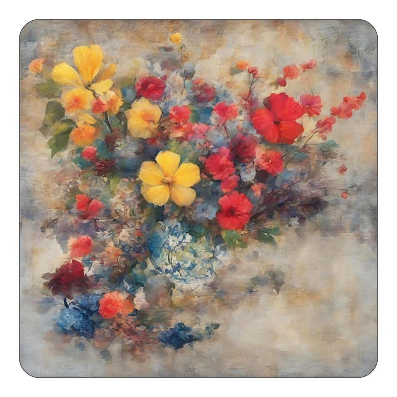 مگنت کاکتی طرح نقاشی رنگ روغن مدل mp69498