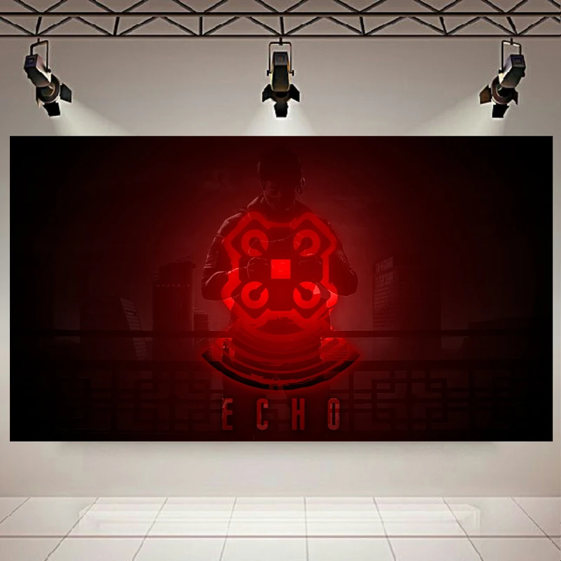 تابلو بوم طرح Game مدل Rainbow six siege (ECHO) کد AR4770