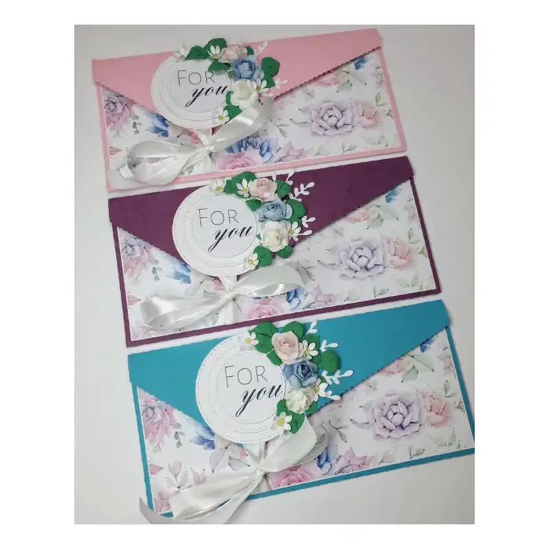 پاکت پول مدل گل کد 101