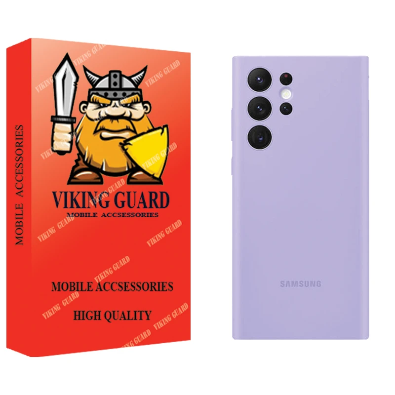 کاور وایکینگ گارد مدل سیلیکونی مناسب برای گوشی موبایل سامسونگ Galaxy S22 Ultra 5G