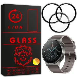  محافظ صفحه نمایش لاین مدل RT007 مناسب برای ساعت هوشمند هوآوی GT2 Pro بسته سه عددی