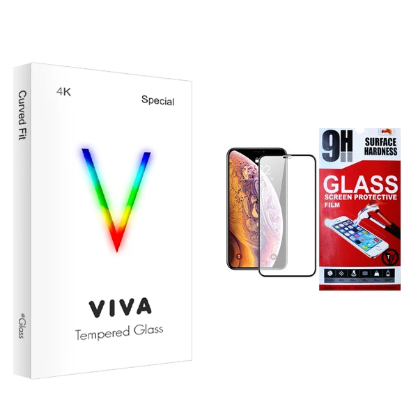 محافظ صفحه نمایش مات ویوا مدل 4K مناسب برای گوشی موبایل اپل iPhone 11
