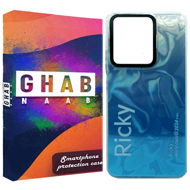 کاور قاب ناب مدل Ricky مناسب برای گوشی موبایل شیائومی Redmi Note 13 Pro 4G / Note 14s / Poco M6 Pro 4G