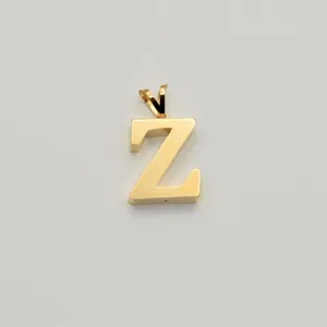 آویز گردنبند طلا 18 عیار زنانه مدل Z