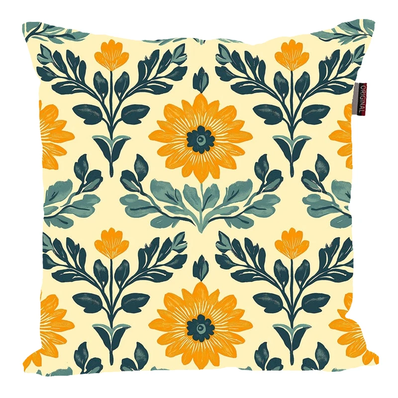 کوسن پاد آفرین مدل سنتی طرح کاشی کد PK40487