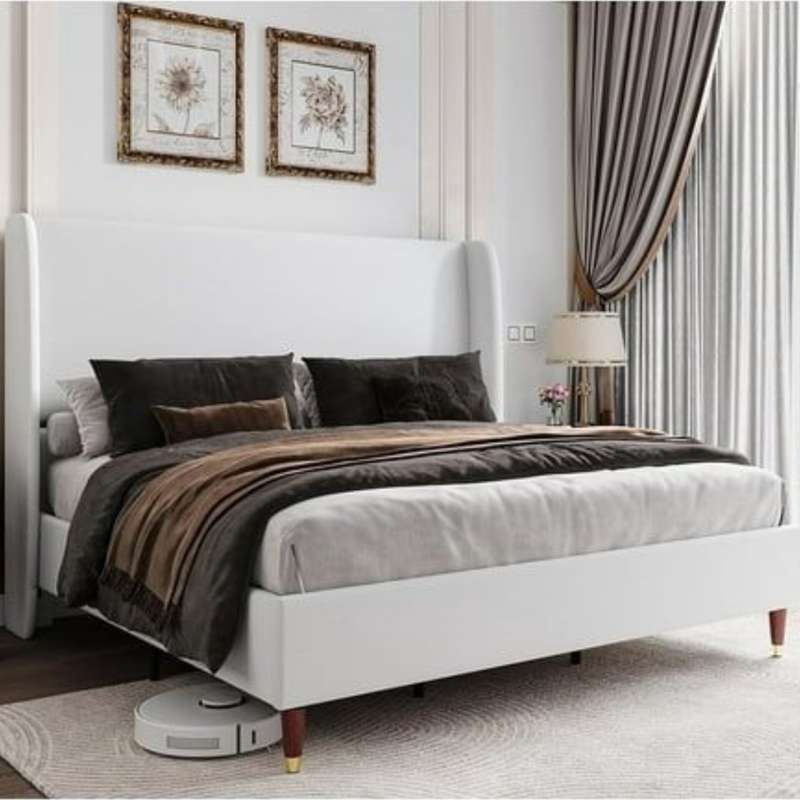 تخت خواب دو نفره کد DR 4612 سایز 200x180 سانتی متر