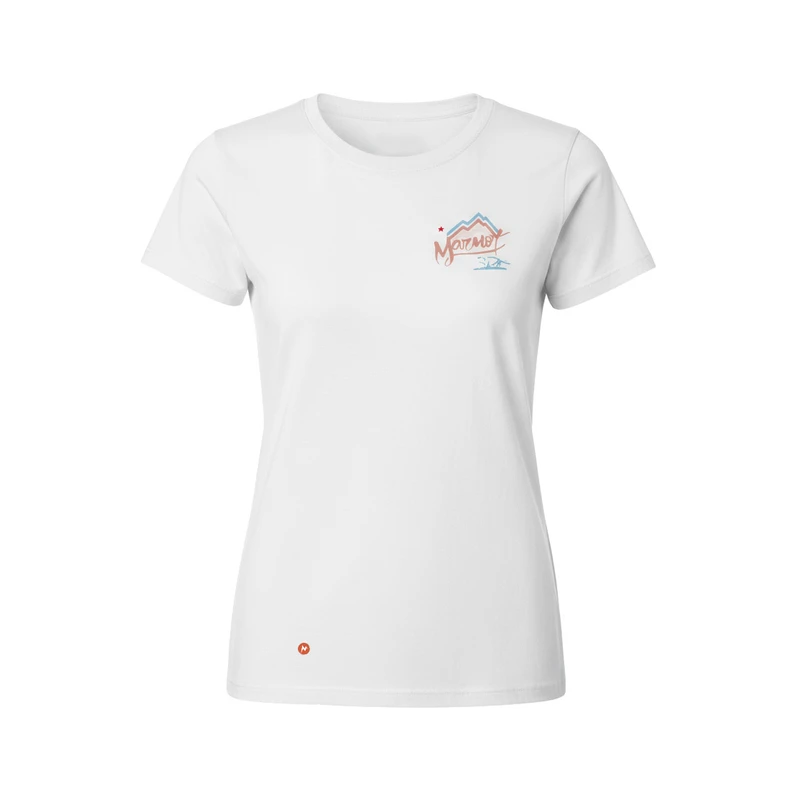 تی‌شرت آستین کوتاه زنانه مارموت مدل Da0152-1