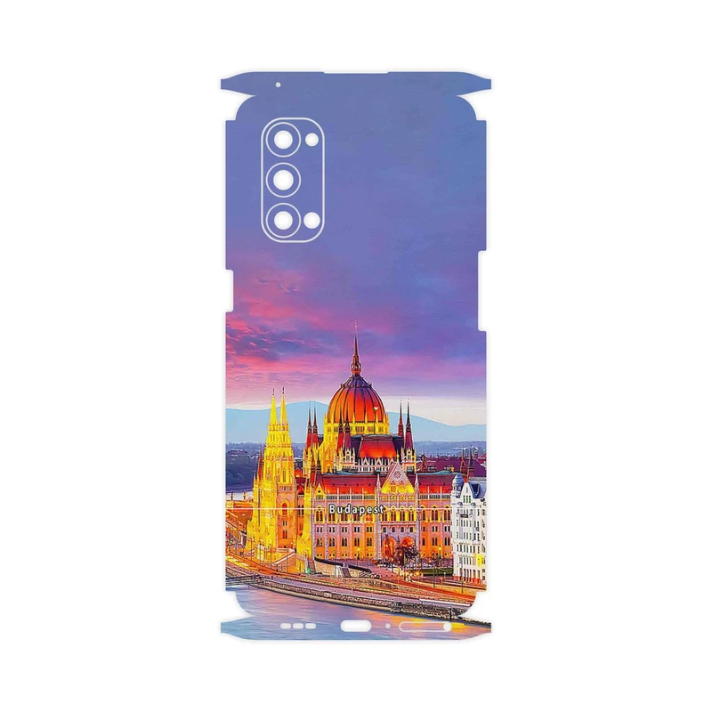 برچسب پوششی ماهوت مدل City of Budapest-FullSkin مناسب برای گوشی موبایل اپو Reno4 Pro 5G