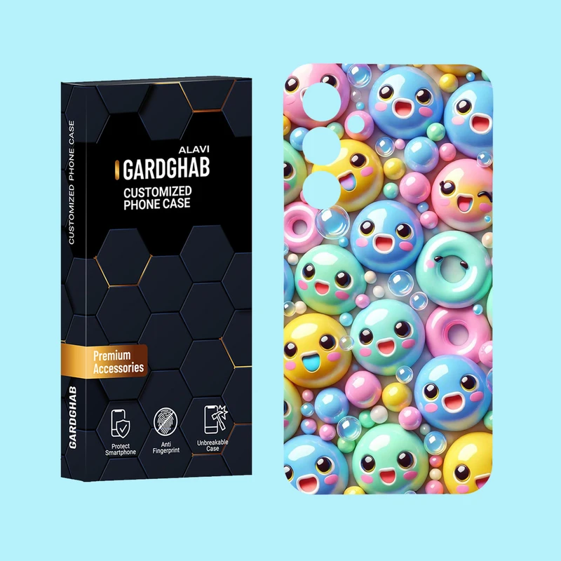 کاور گارد قاب علوی مدل کارتونی و انیمه مناسب برای گوشی موبایل سامسونگ Galaxy A55