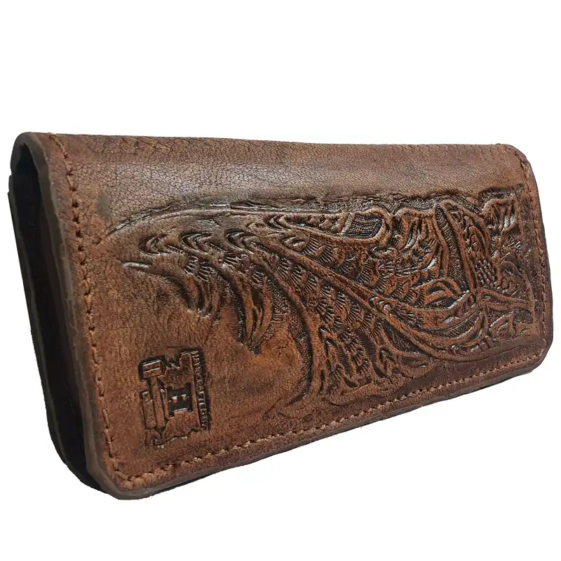 کیف پول مردانه مدل کتی طرح گلبوته کد 72