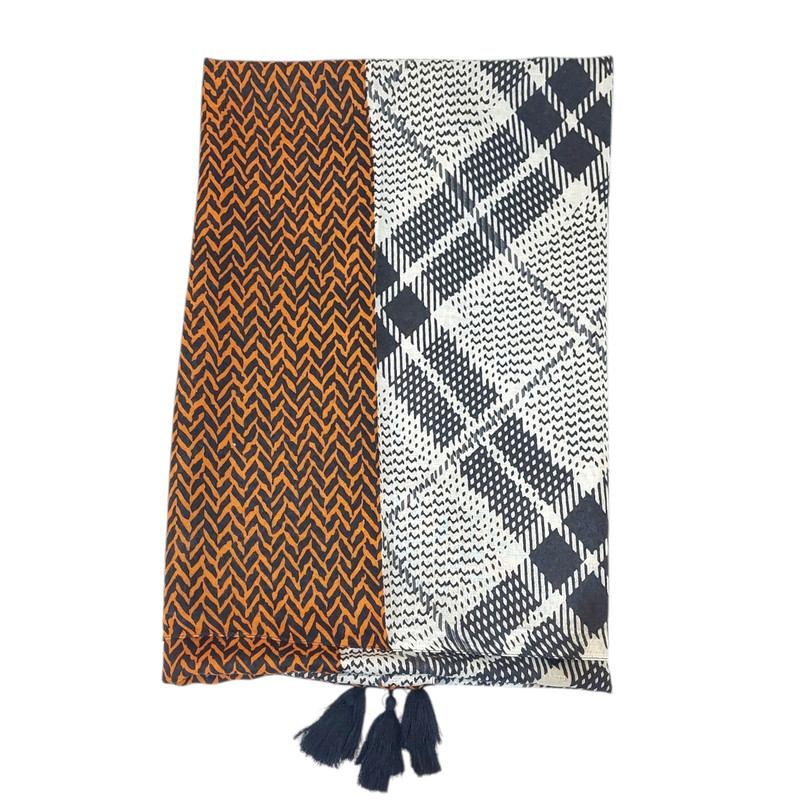 شال زنانه مدل شطرنجی