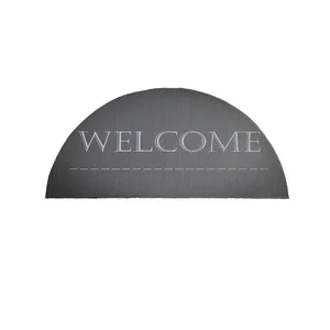  پادری مدل نیم دایره طرح Welcome کد 8338 سایز 90×45 سانتی متر