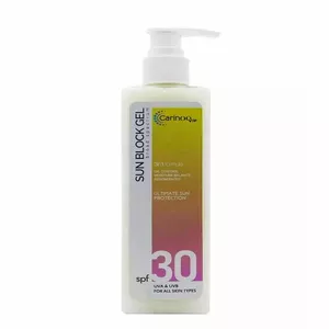 ژل ضد آفتاب کارینو وی آی پی مدل 3in1 SPF30 حجم 250 میلی لیتر