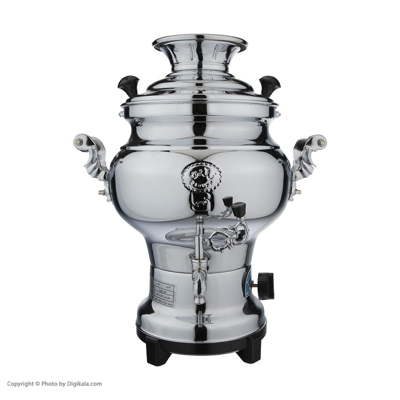سماور برقی زرین مدل حوریا ظرفیت 6 لیتر