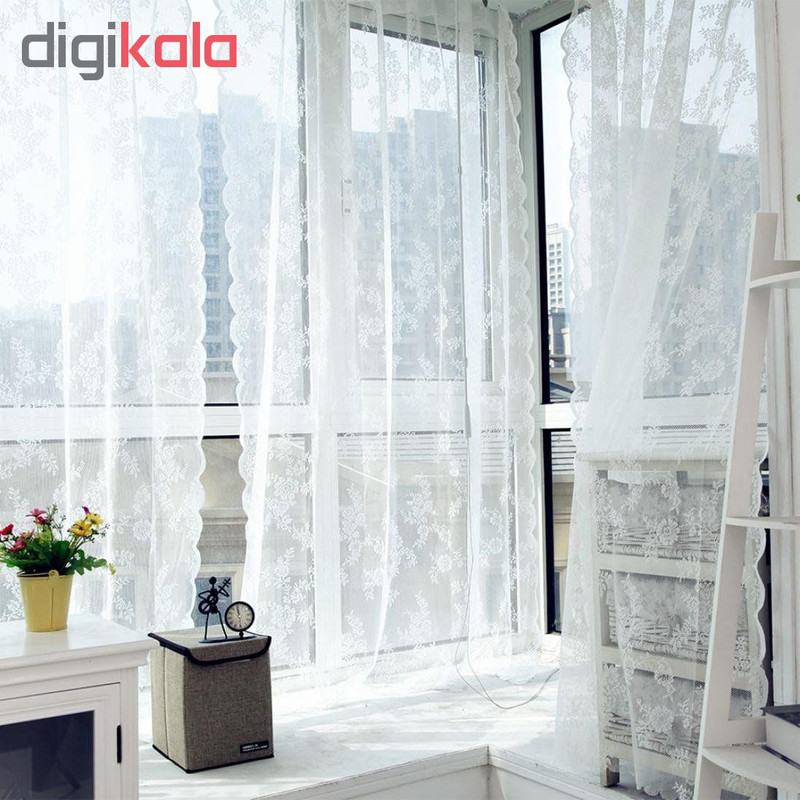 پرده توری دو عددی ایکیا مدل آلواین اسپت