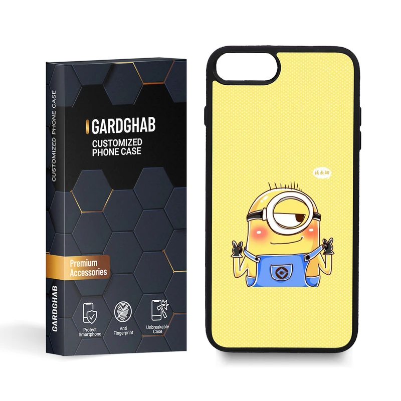کاور گارد قاب مدل مینیون مناسب برای گوشی موبایل اپل IPhone 7 Plus / 8 Plus