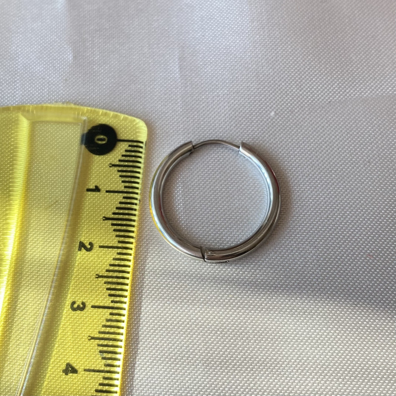 پیرسینگ گوش مدل حلقه ای ساده کد B