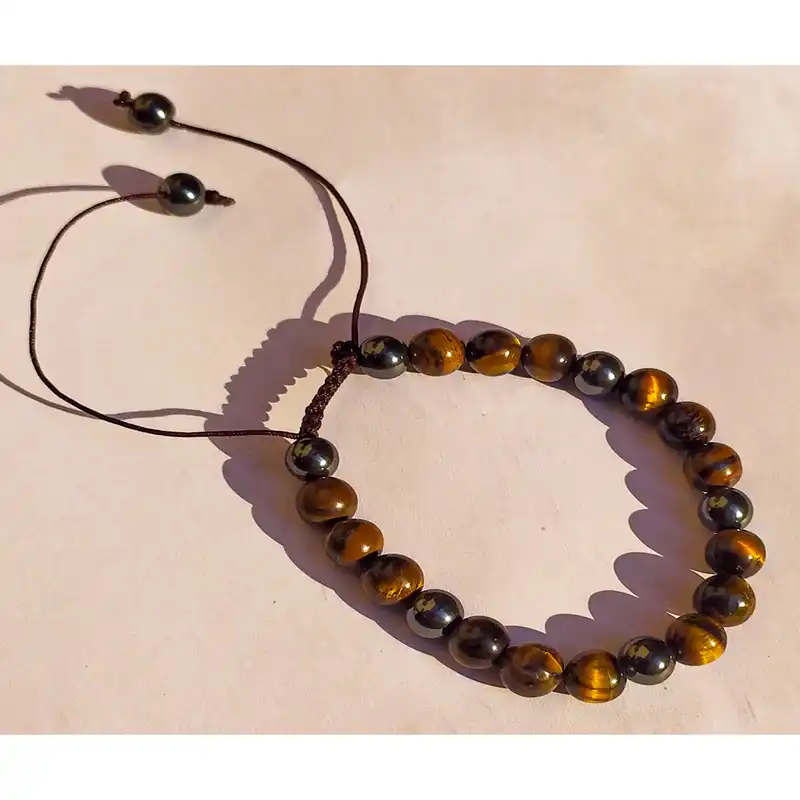 دستبند مدل چشم ببر کد 01