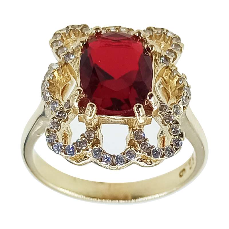 انگشتر زنانه سلین کالا مدل یاقوت ce-As204