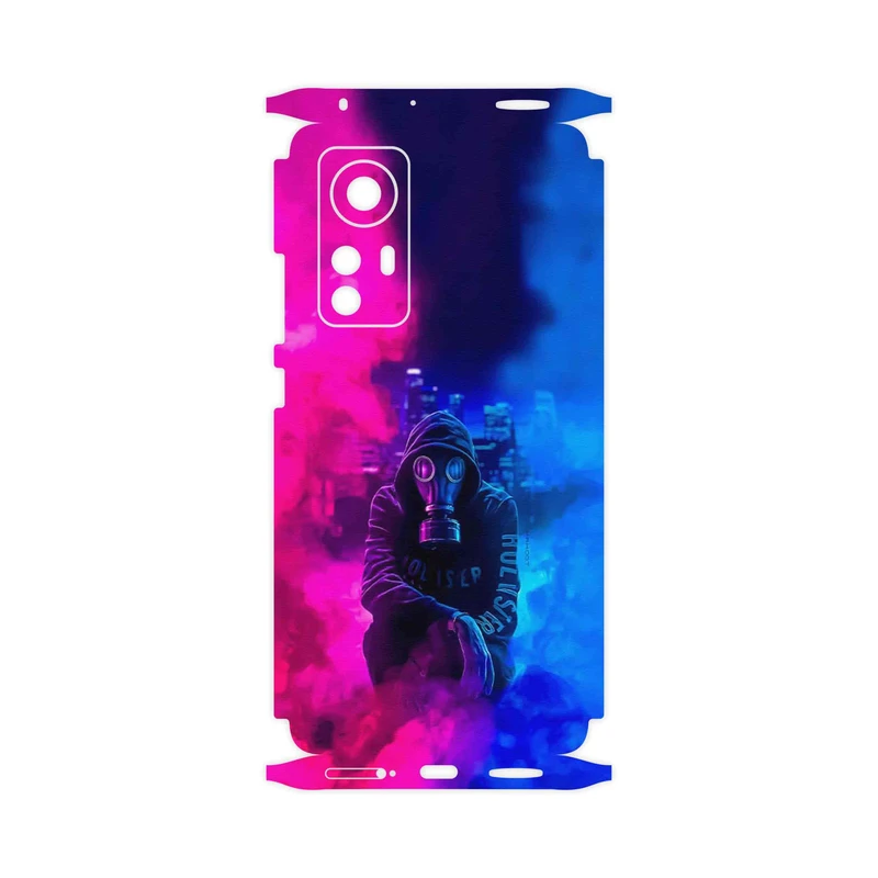 برچسب پوششی ماهوت مدل Smoke Rainbow Digital Art 2-FullSkin مناسب برای گوشی موبایل شیائومی 12X