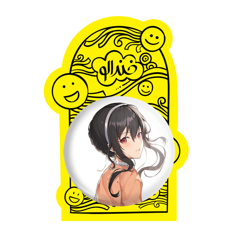 آینه جیبی خندالو طرح یور فورجر انیمه اسپای ایکس فمیلی Spy x Family مدل تاشو کد 17716