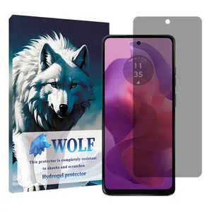 Wolf privacy screen Protector Suitable for Motorola Moto G24 Mobile Phone