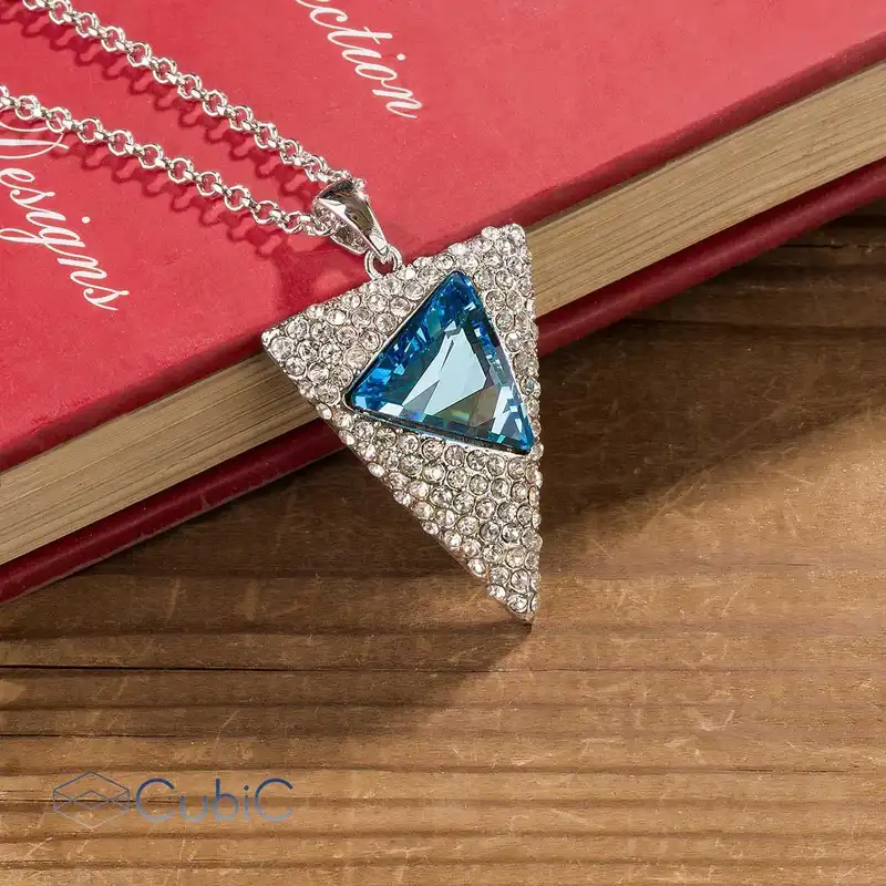 گردنبند زنانه کوبیک مدل QN-171293