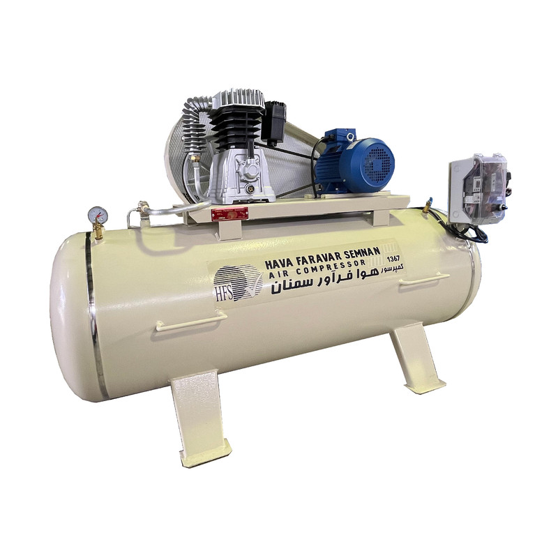 کمپرسور باد هوا فراور سمنان مدل ab2090 ظرفیت 750 لیتر