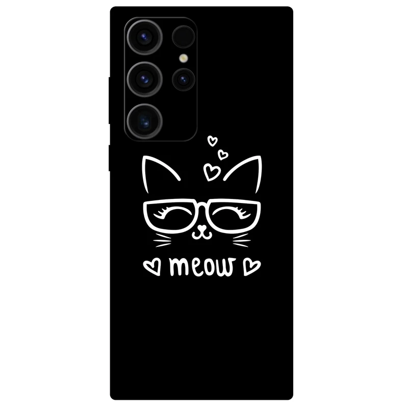 کاور مگافون طرح گربه مدل 7700 مناسب برای گوشی موبایل سامسونگ Galaxy S23 Ultra
