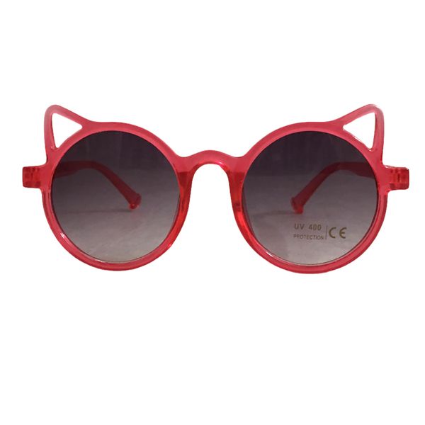عینک آفتابی دخترانه مدل گربه ای فانتزی کد  CAT RE D 22