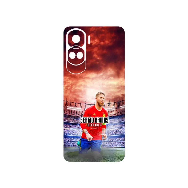 برچسب پوششی ماهوت مدل Sergio Ramos مناسب برای گوشی موبایل آنر 90 Lite