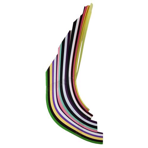 ملیله کاغذی رنگدونه مدل Hexagonal