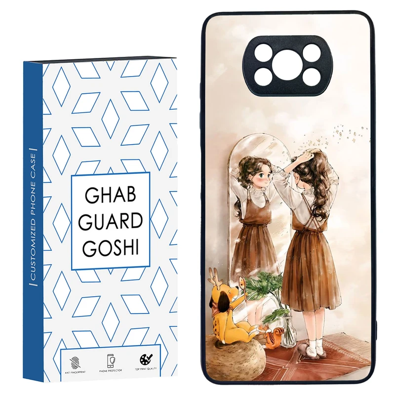 کاور قاب گارد گوشی طرح دخترانه کد TPU-019 مناسب برای گوشی موبایل شیائومی POCO X3 / X3 PRO / X3 NFC
