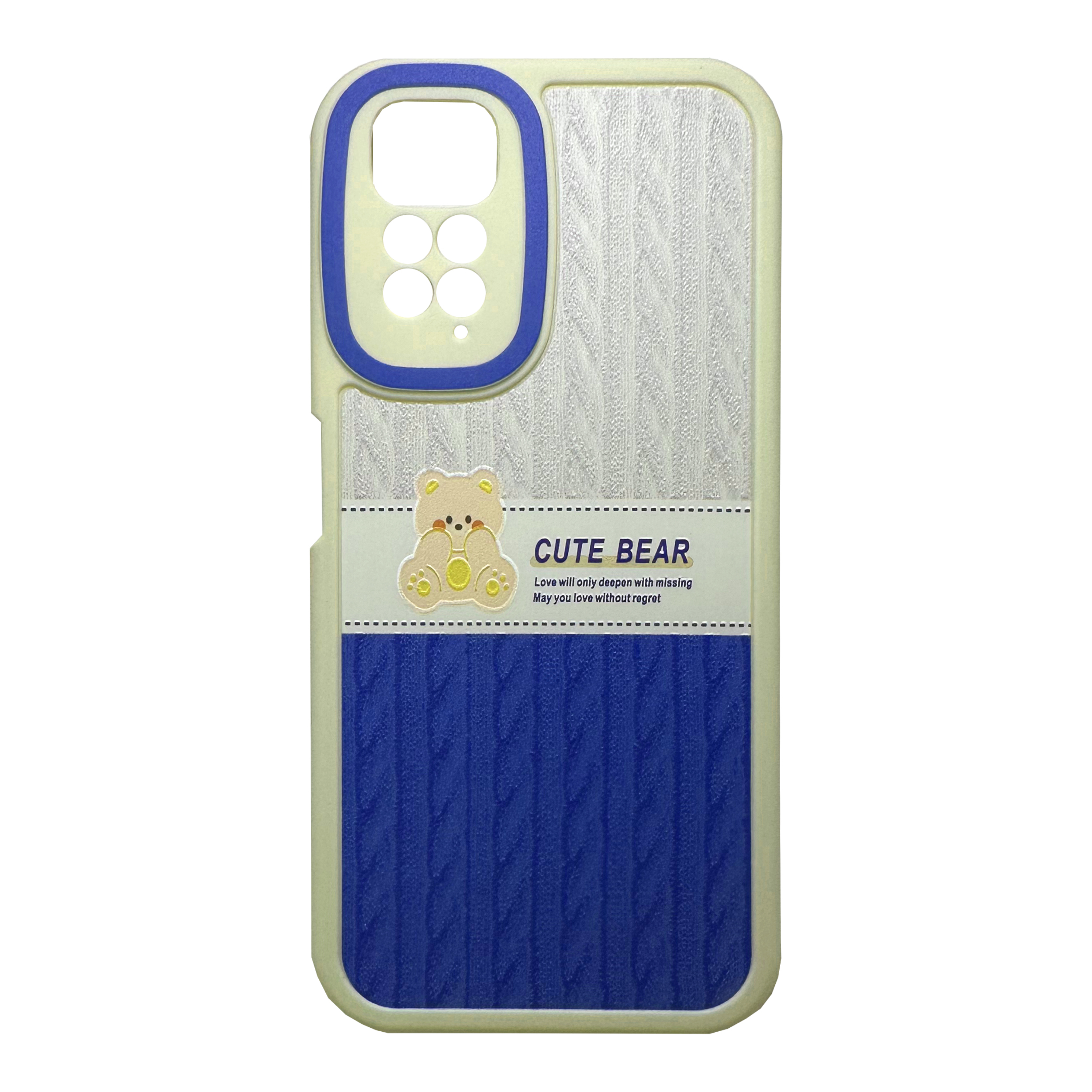 کاور مدل خرس مناسب برای گوشی موبایل شیائومی Redmi Note 11 / 11S