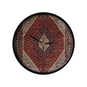 ساعت دیواری مدوپد طرح قالی بیجار مدل C-bijar22