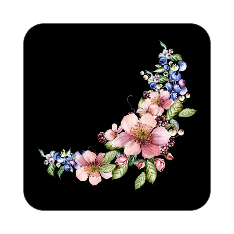 زیر لیوانی کاکتی طرح گل مدل mp19555