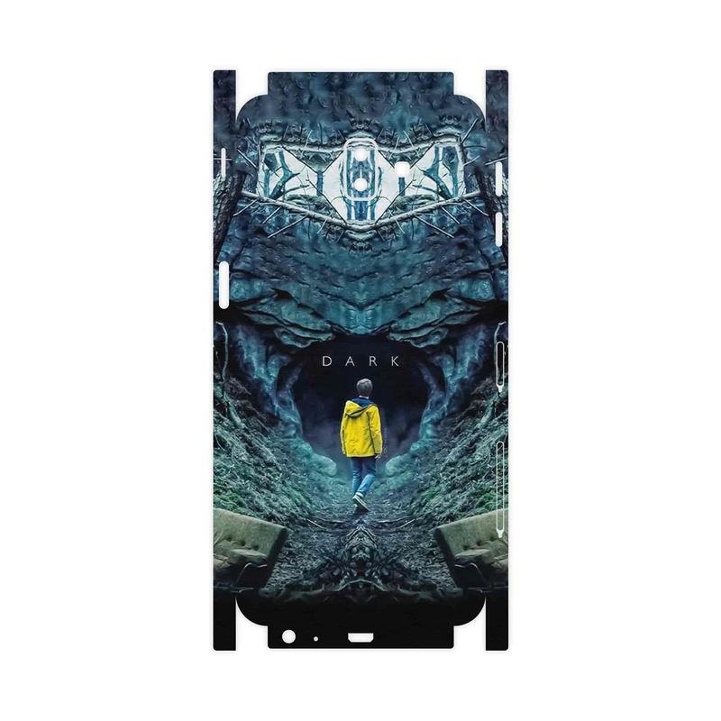 برچسب پوششی ماهوت مدل Dark-FullSkin مناسب برای گوشی موبایل سامسونگ Galaxy J6 Plus